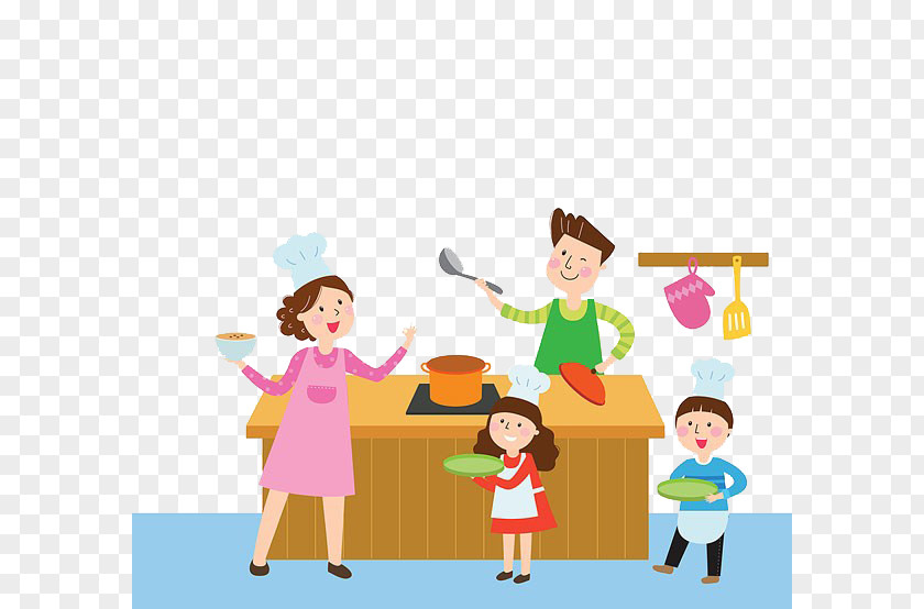 Parents Cook Parent Child Mother Clip Art PNG