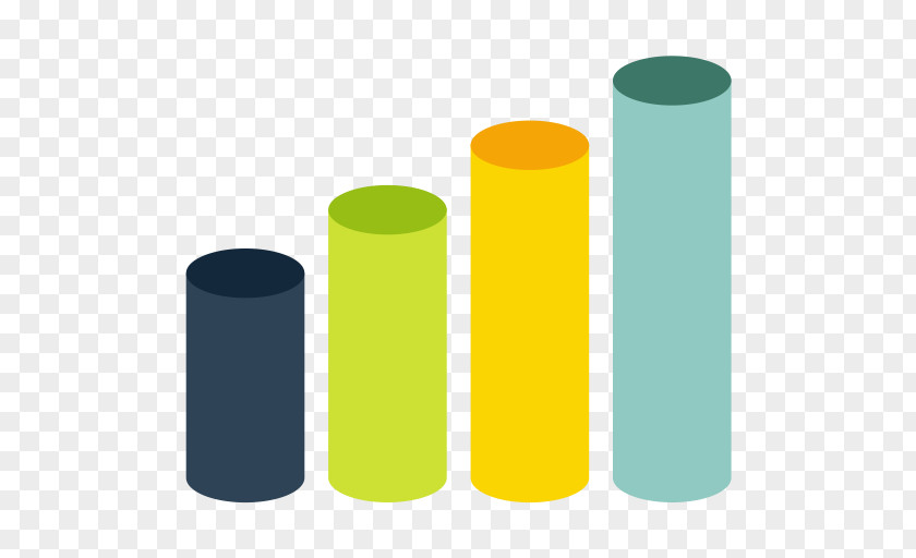 Bar Chart Infographic PNG