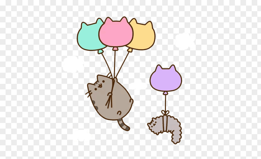 Cat Pusheen Kitten Cartoon PNG