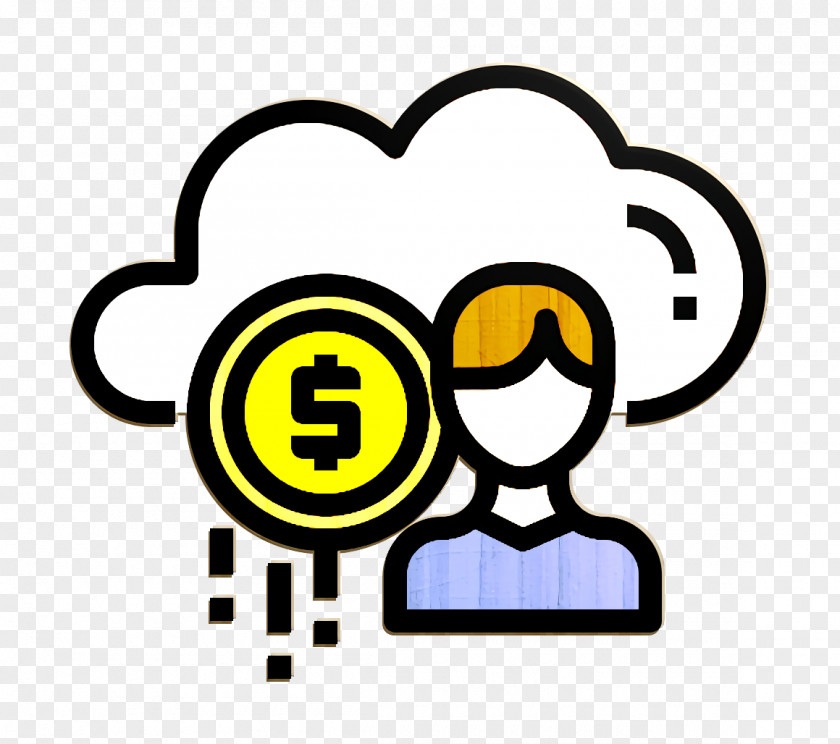 Cloud Icon Business And Finance Fintech PNG