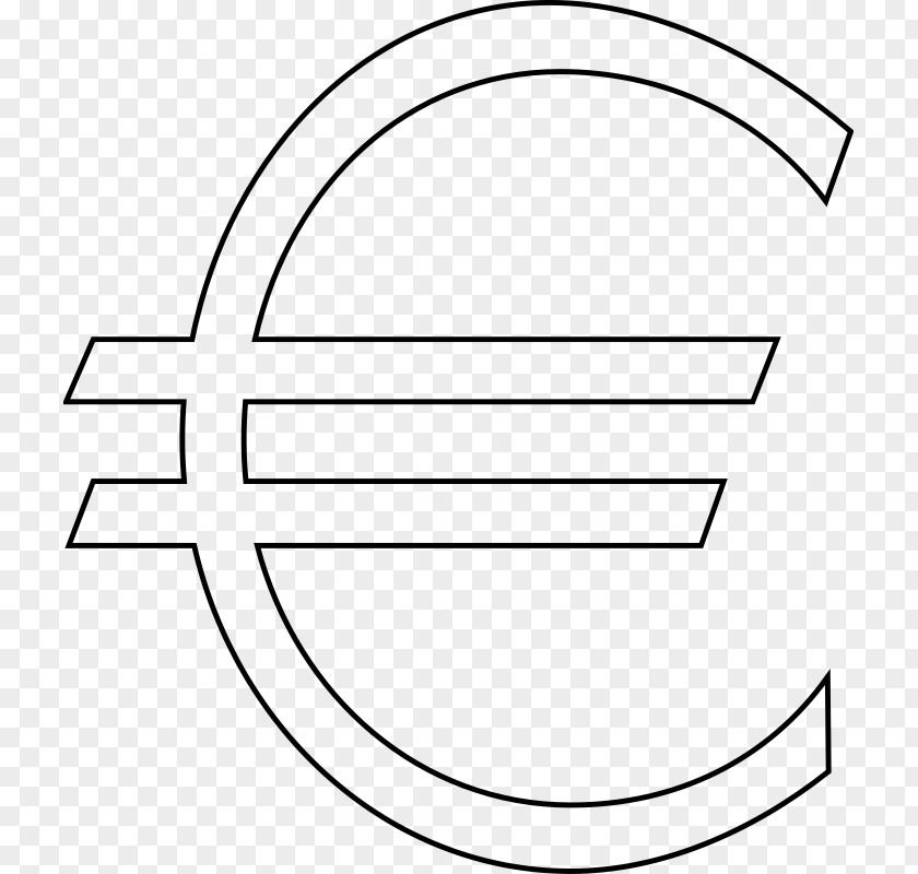 Euro Sign Currency Clip Art PNG