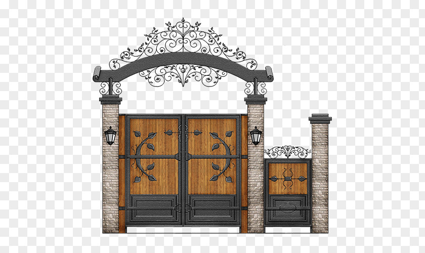 Gate Door Clip Art PNG