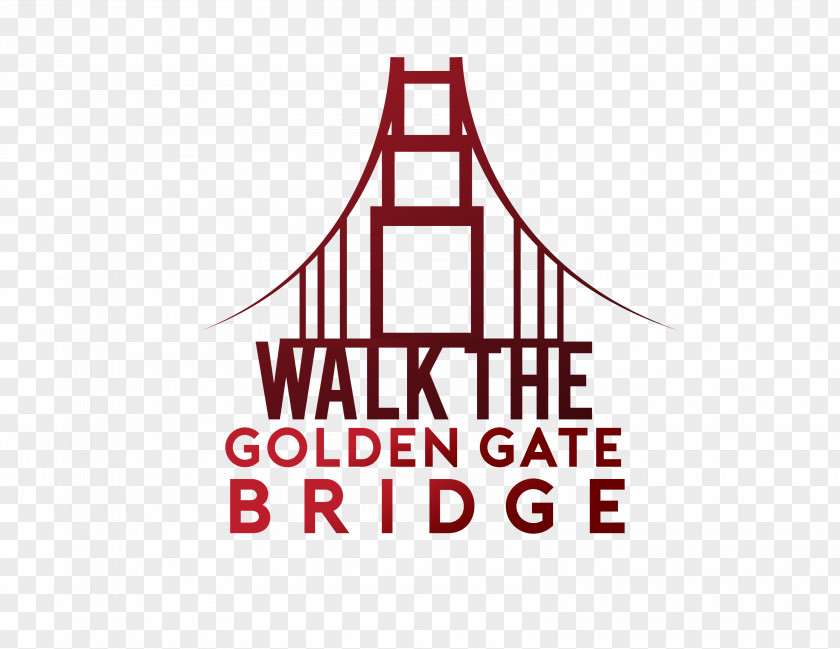 Golden Gate Bridge Logo Brand Font PNG
