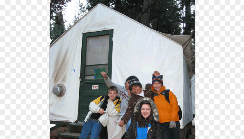 Metal Title Box Curry Village, California House NatureBridge Tent Log Cabin PNG