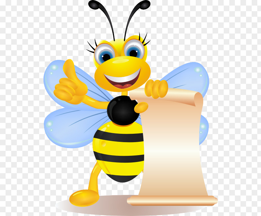 Moving Cartoon Bee Royalty-free Clip Art PNG