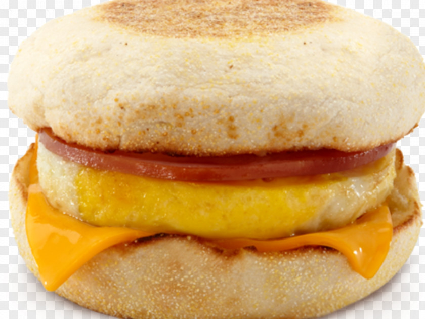 Sausage Breakfast Sandwich English Muffin McDonald's Egg McMuffin Scrambled Eggs PNG