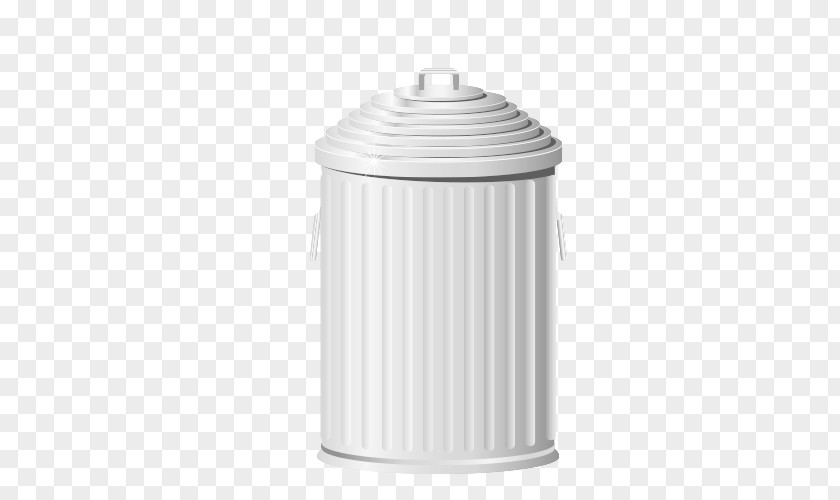 Trash Can Waste Container Stainless Steel PNG