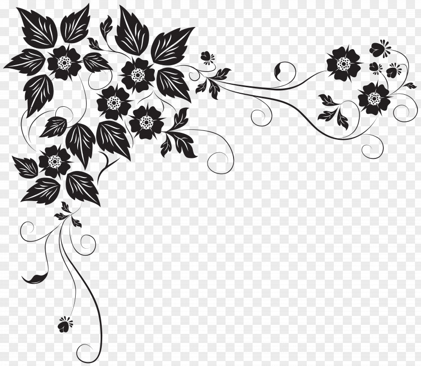 Decorative Flower Floral Design Clip Art PNG