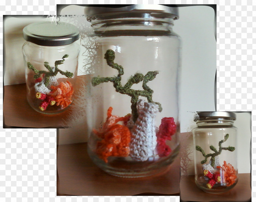 Glass Mason Jar Vase PNG