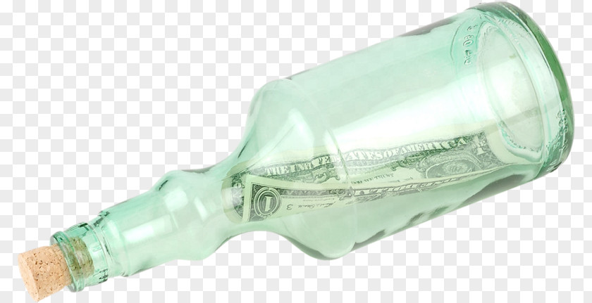 Green Bottle Glass Plastic Water PNG