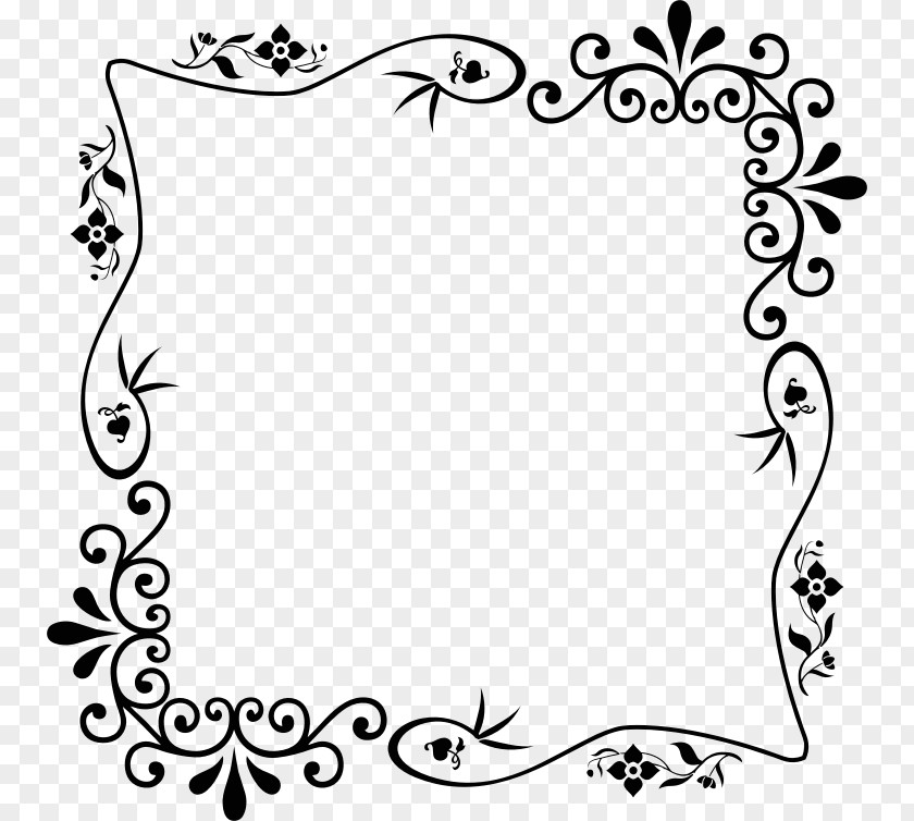 Frame Flower Clip Art PNG