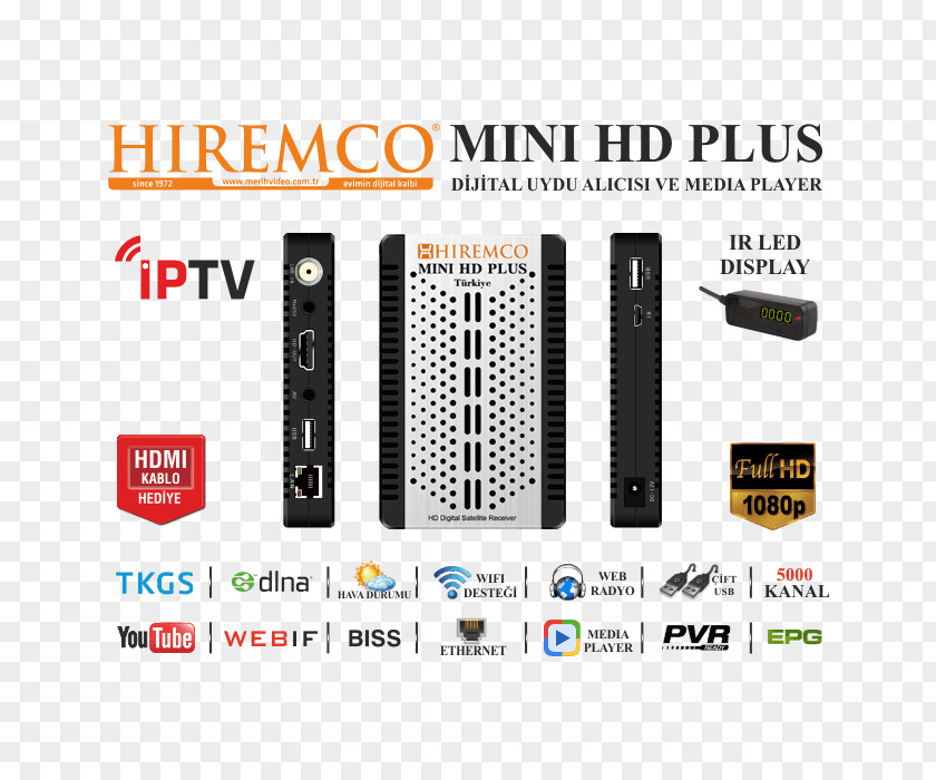 Minihd High-definition Television 1080p HD+ Radio Receiver HD Ready PNG
