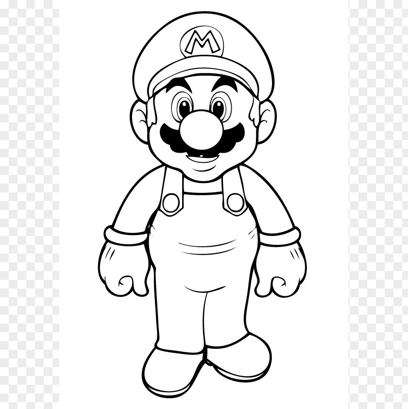 Teamwork Coloring Pages Super Mario Bros. Donkey Kong Kart & Luigi: Superstar Saga Bowsers Inside Story PNG