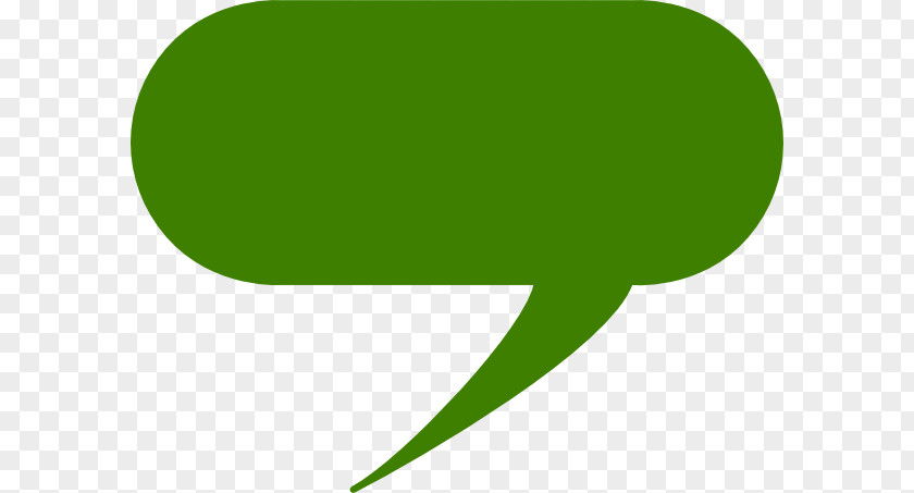 Comics Dialogue Leaf Green Clip Art PNG