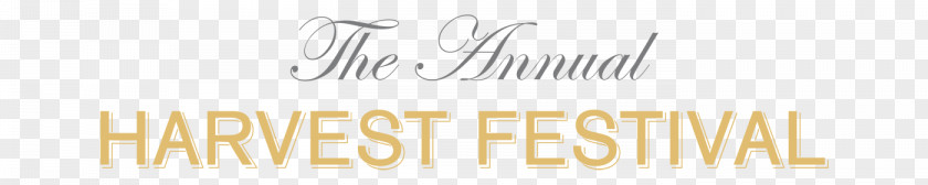 Harvest Festival Logo Brand Line Font PNG