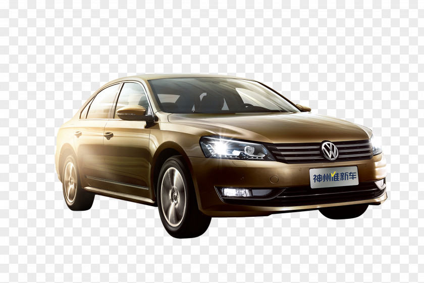Free Car Front To Pull The Material Volkswagen Passat Mid-size Download PNG