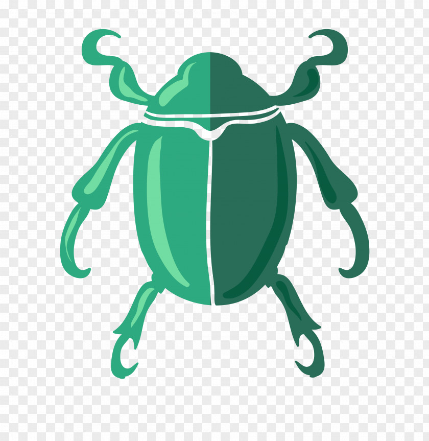 Green Beetle Material Volkswagen New Euclidean Vector PNG