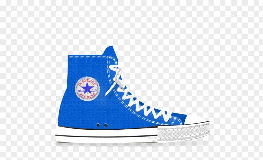 Nike Converse Chuck Taylor All-Stars Blue Plimsoll Shoe PNG