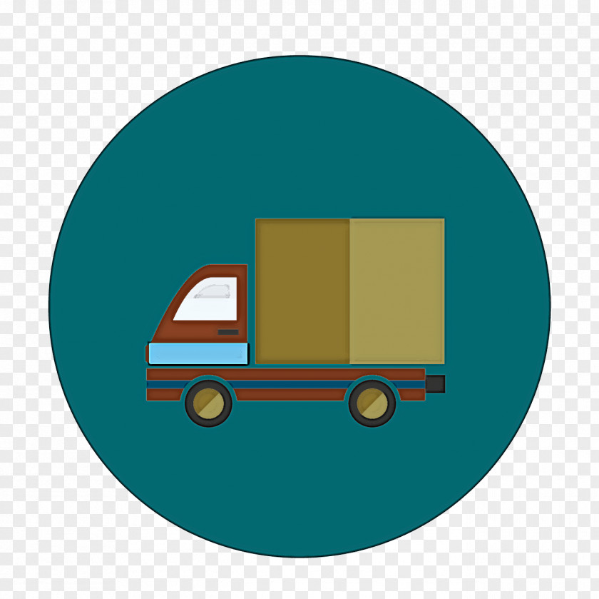 Transport Turquoise Vehicle Cartoon Truck PNG