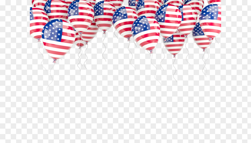 United States Flag Of The Balloon Clip Art PNG