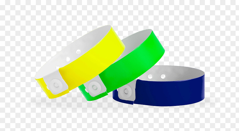 Wristband Bracelet Tyvek Plastic Paper PNG