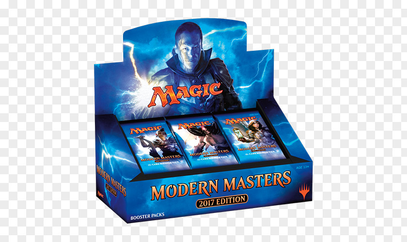 Box Magic: The Gathering Modern Masters 2017 Edition Booster Pack Mirrodin PNG