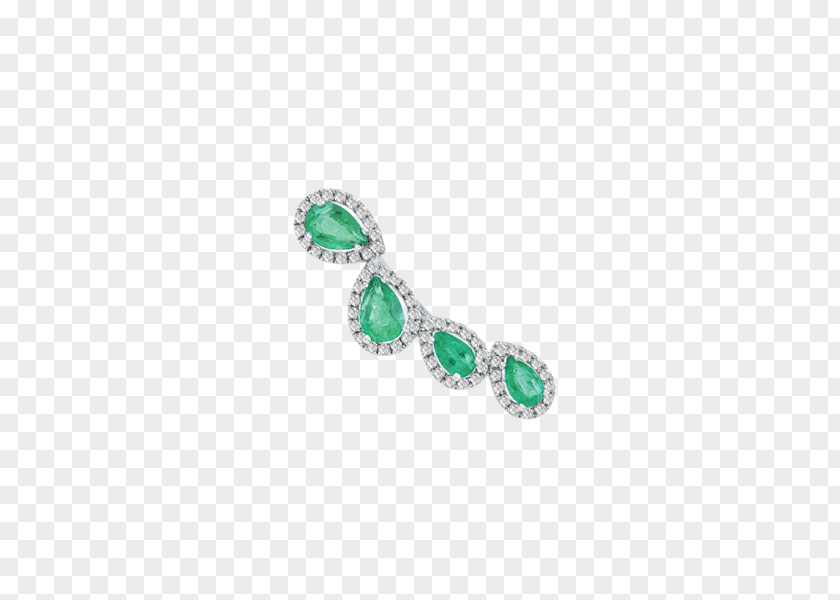 Emerald Earring Body Jewellery Diamond PNG