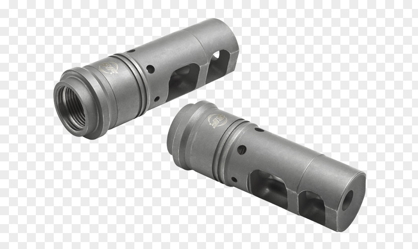 Muzzle Silencer SureFire Brake Firearm 7.62 Mm Caliber PNG