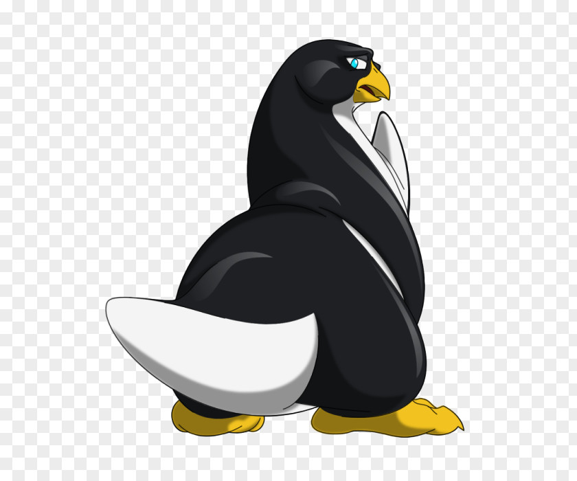 Penguin King Animated Film Drawing PNG