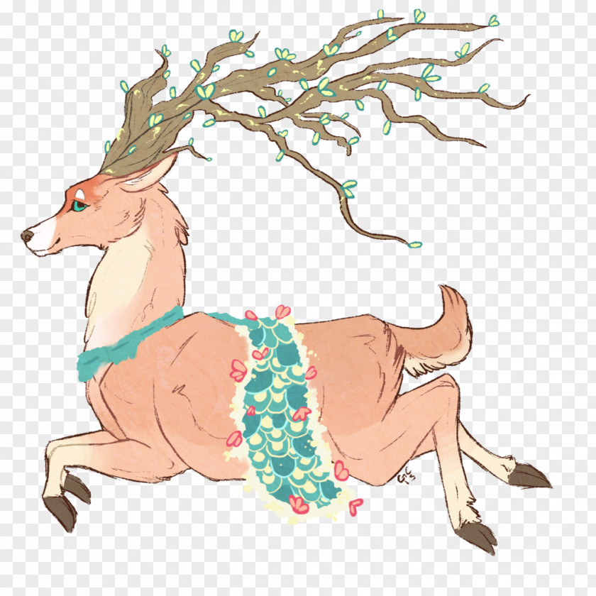 Reindeer Horse Illustration Clip Art PNG