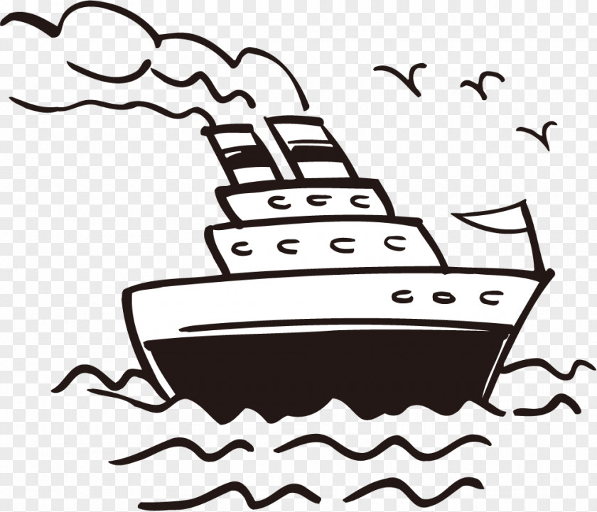 Sea Travel Ship Clip Art PNG