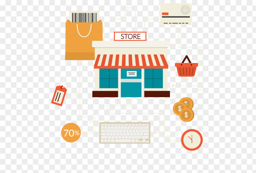 Business E-commerce Online Shopping Retail Advertising PNG