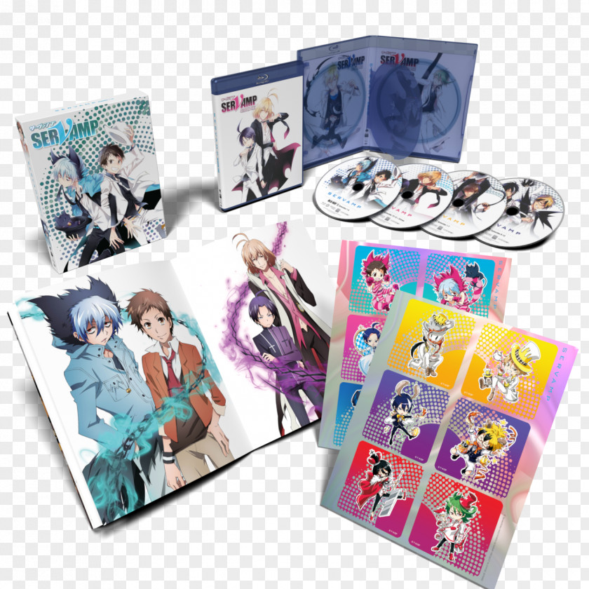 Dvd Blu-ray Disc DVD Special Edition Servamp Funimation PNG
