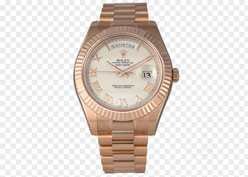 Watch Strap Rolex Day-Date Colored Gold PNG