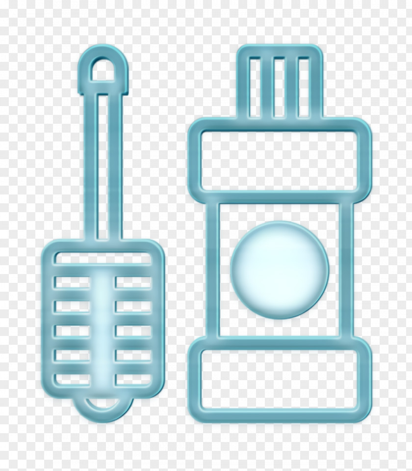 Cleaning Icon Furniture And Household Toilet Brush PNG