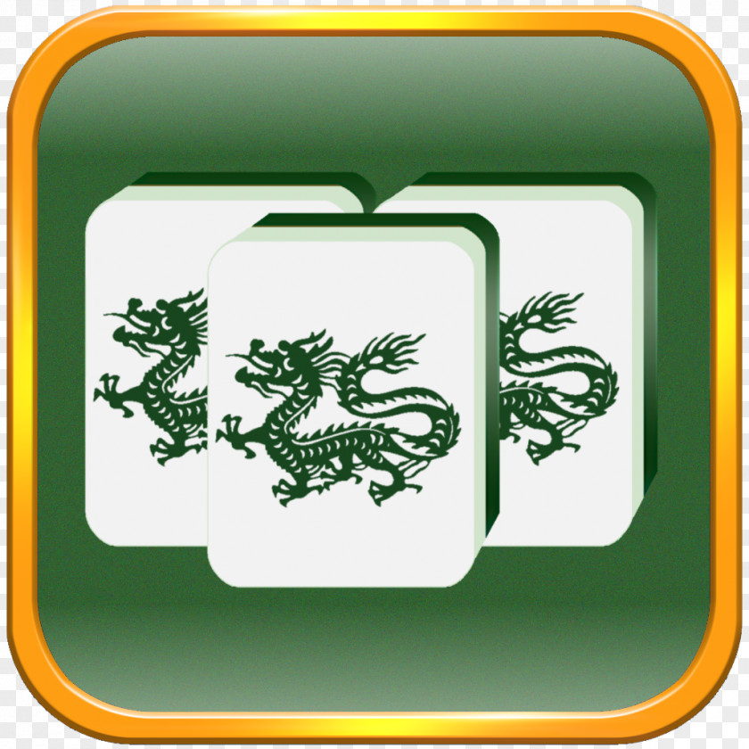 Guangdong Mahjong Rush Shanghai Logo Brand Dragon Font PNG