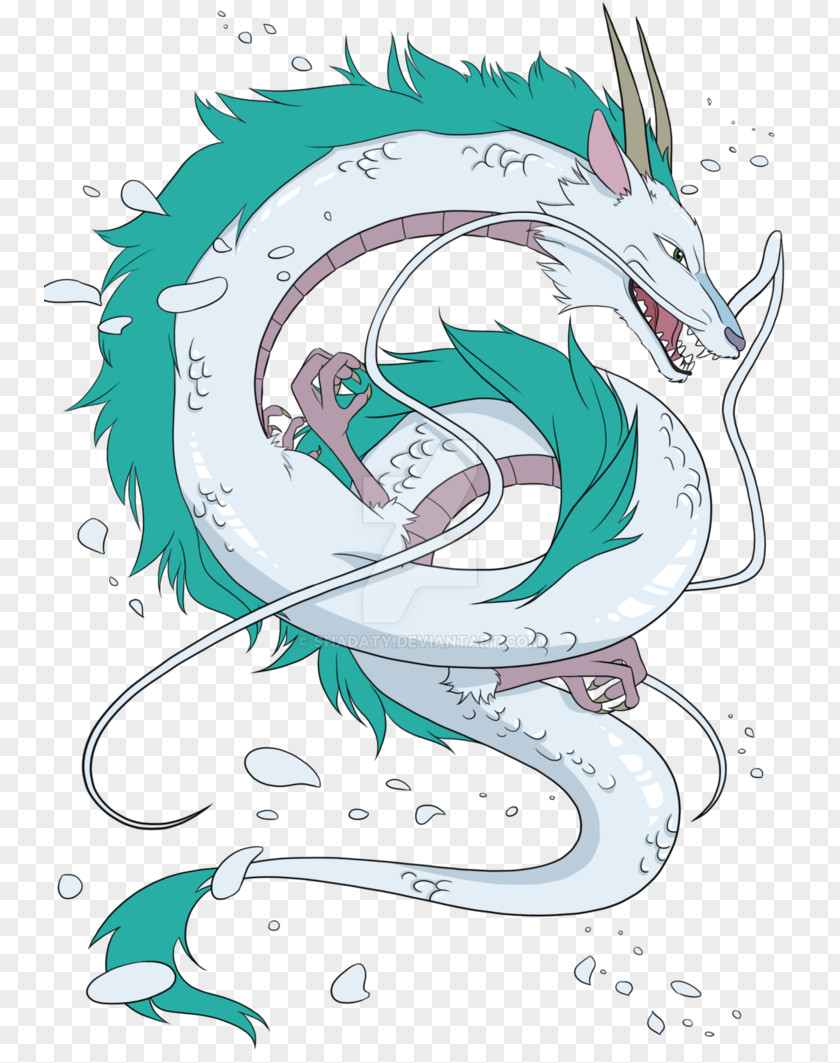 Haku Studio Ghibli Anime Dragon PNG , dragon, white dragon illustration clipart PNG
