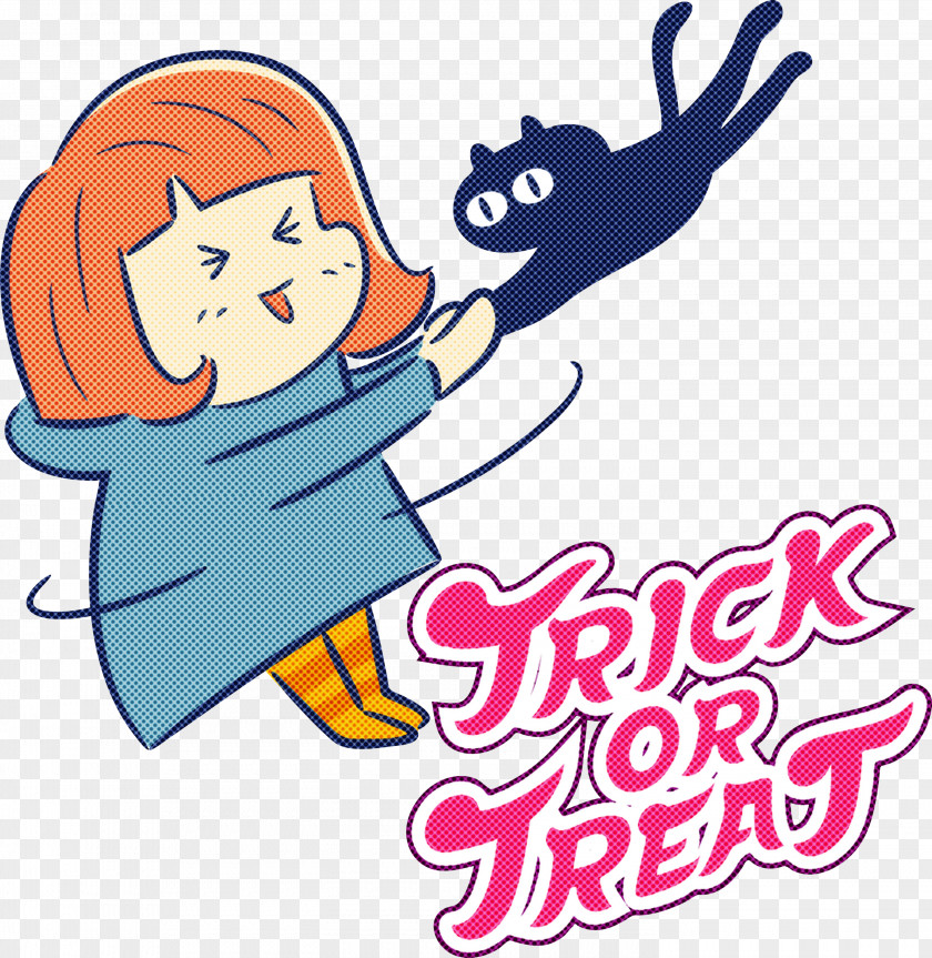 TRICK OR TREAT Happy Halloween PNG