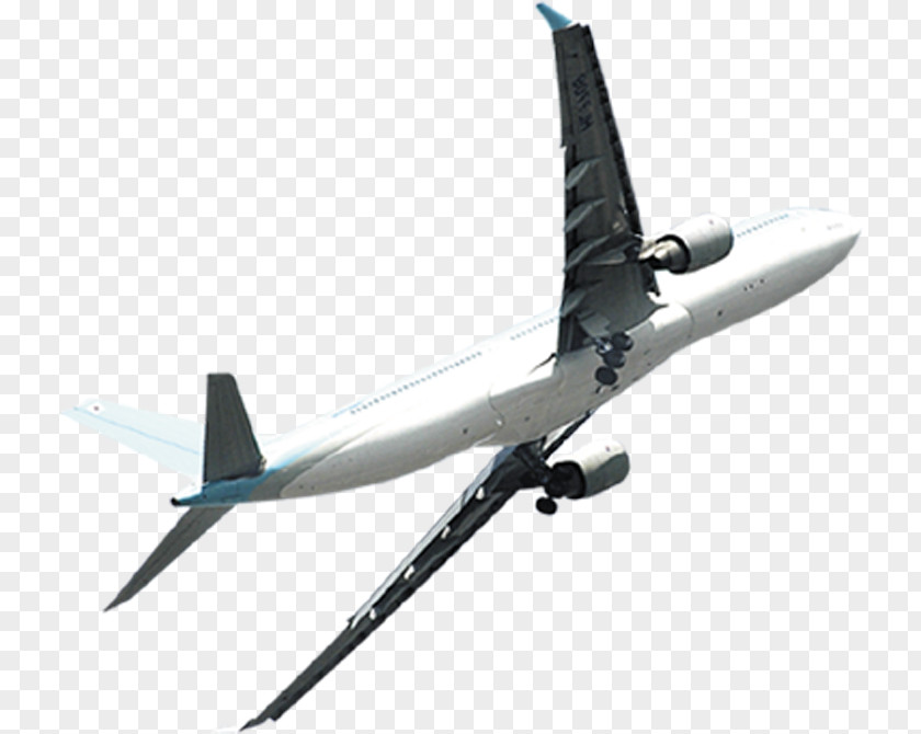 Aircraft Airliner Airplane Flight Wide-body PNG