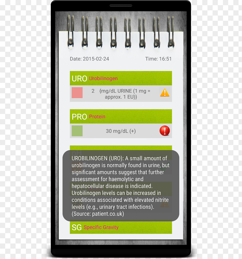 Android Google Play Urine Test Strip App Annie PNG
