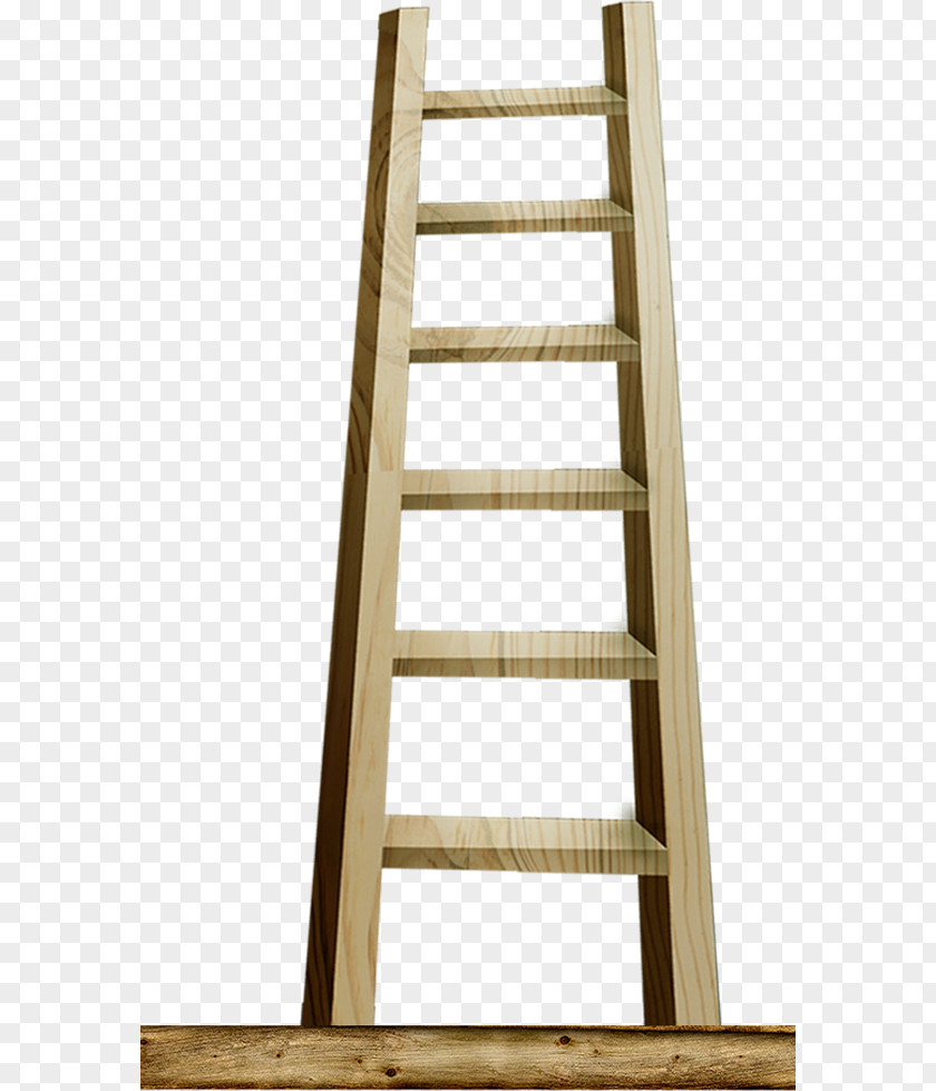 Brown Ladder Stairs PNG