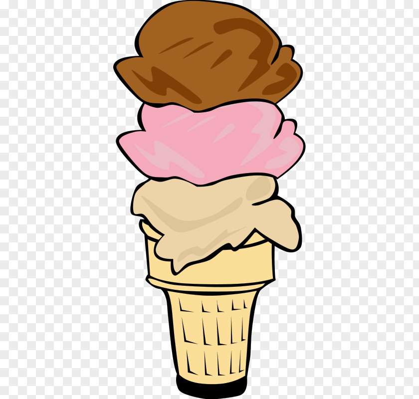 Cartoon Desserts Cliparts Ice Cream Cone Chocolate Sundae PNG