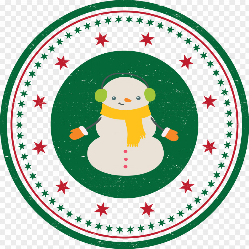 Christmas Stamp PNG