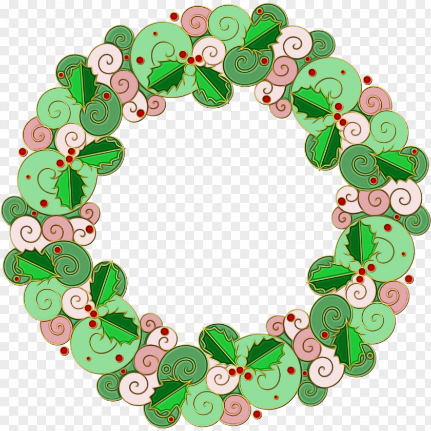 Clip Art Wreath Christmas Day Holly PNG