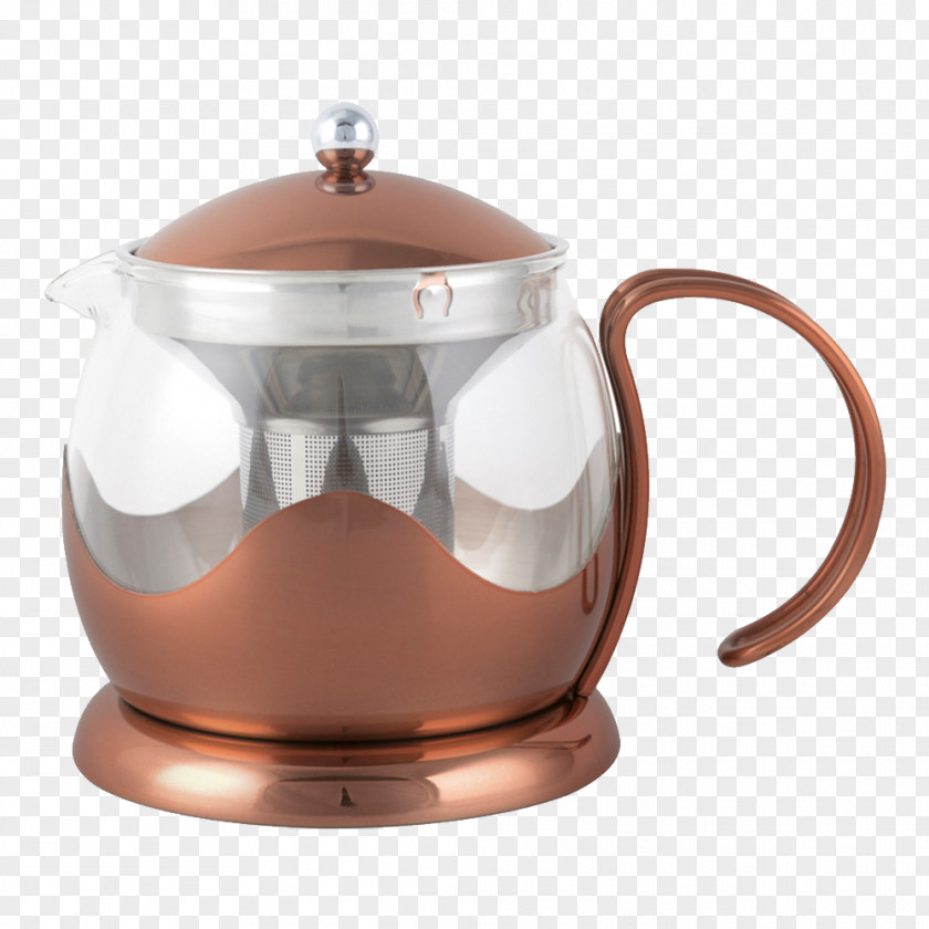 High Teapot Coffee French Presses Glass PNG