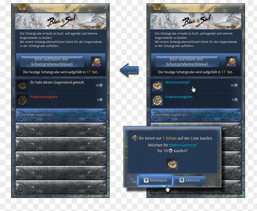 Logo Blade And Soul Screenshot & Download Font PNG