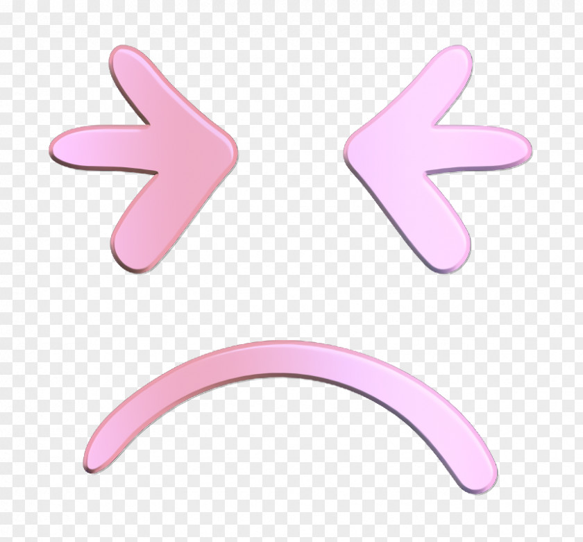 Material Property Pink Emoji Sad PNG