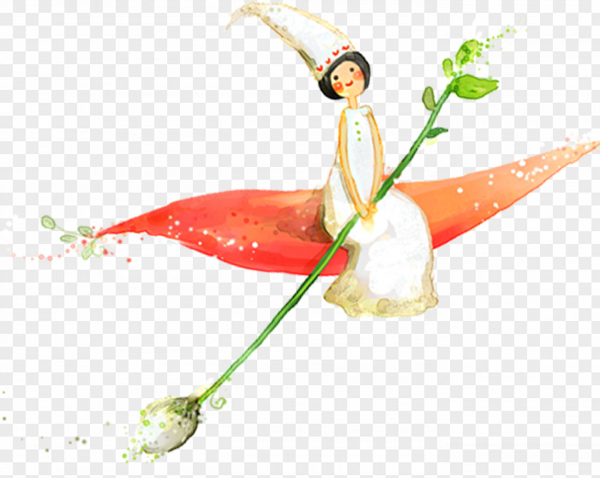 Sowing Green Elf Cartoon Animation Illustration PNG