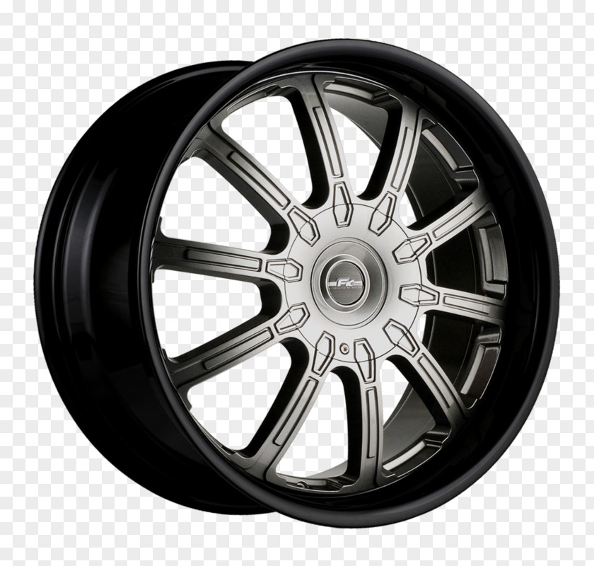Asanti Black Wheels Rim Tire Custom Wheel PNG