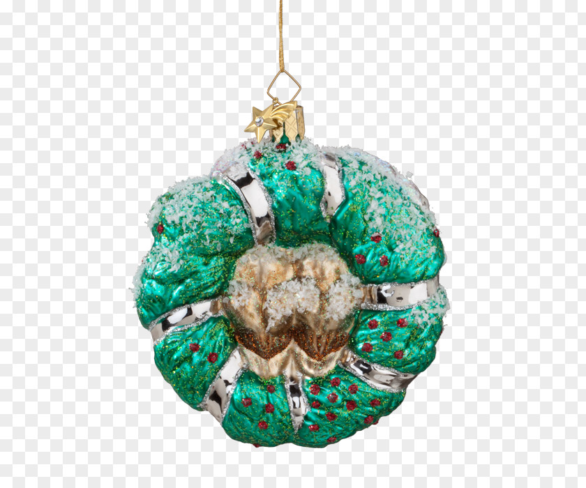 Christmas Ornament Turquoise PNG